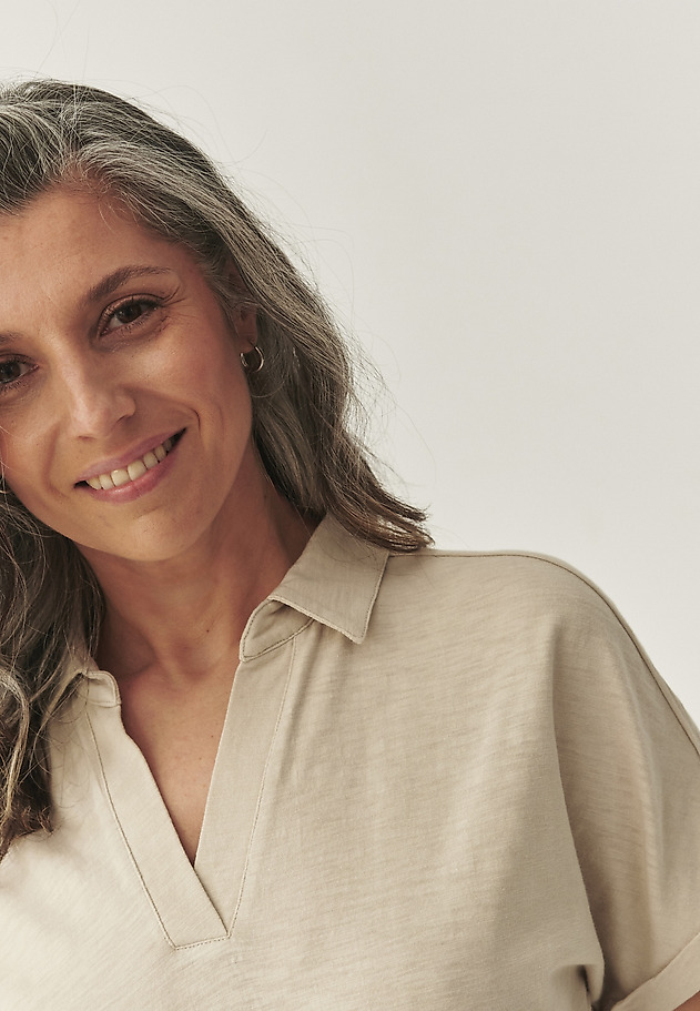 HERA ČLENKOVÁ BLÚZKA - AMBRILA HERA ČLENKOVÁ BLÚZKA - AMBRILA BÉŽOVÁ 4