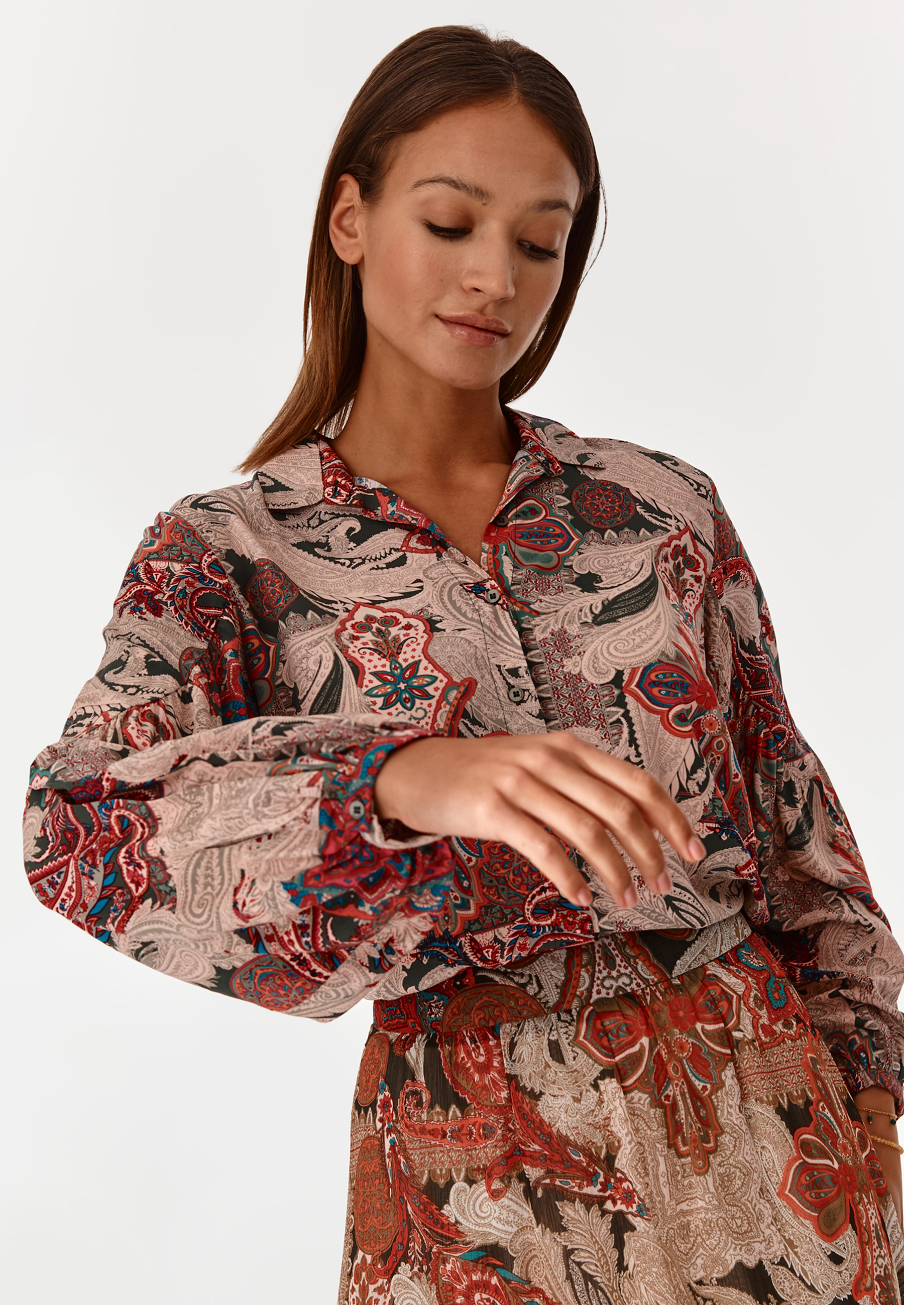 dámská košile textilní MILAKI VÍCEBAREVNÝ 2