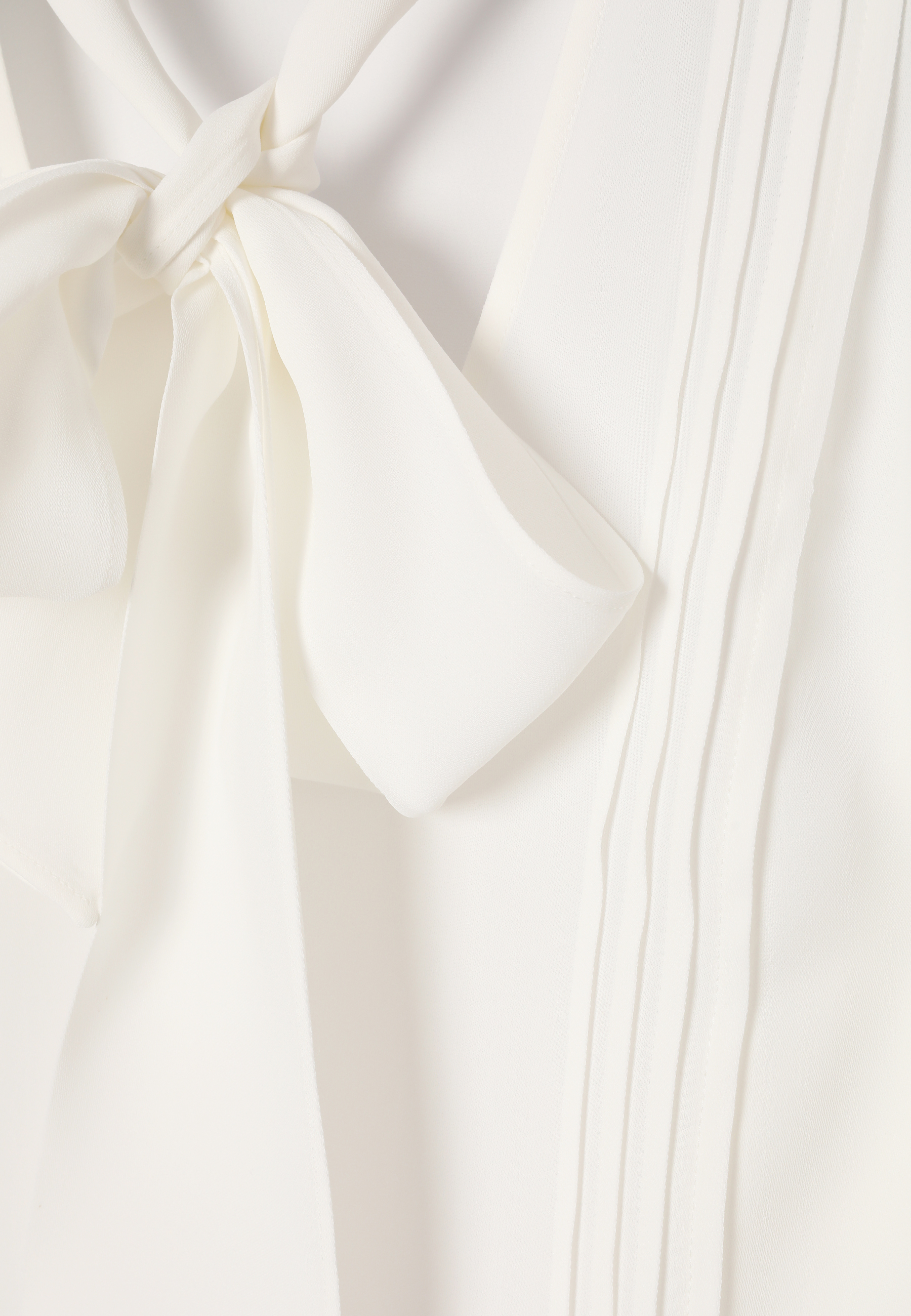 VISCOUSE BLOUSE WITH TIE - ARDEA ECRU 2