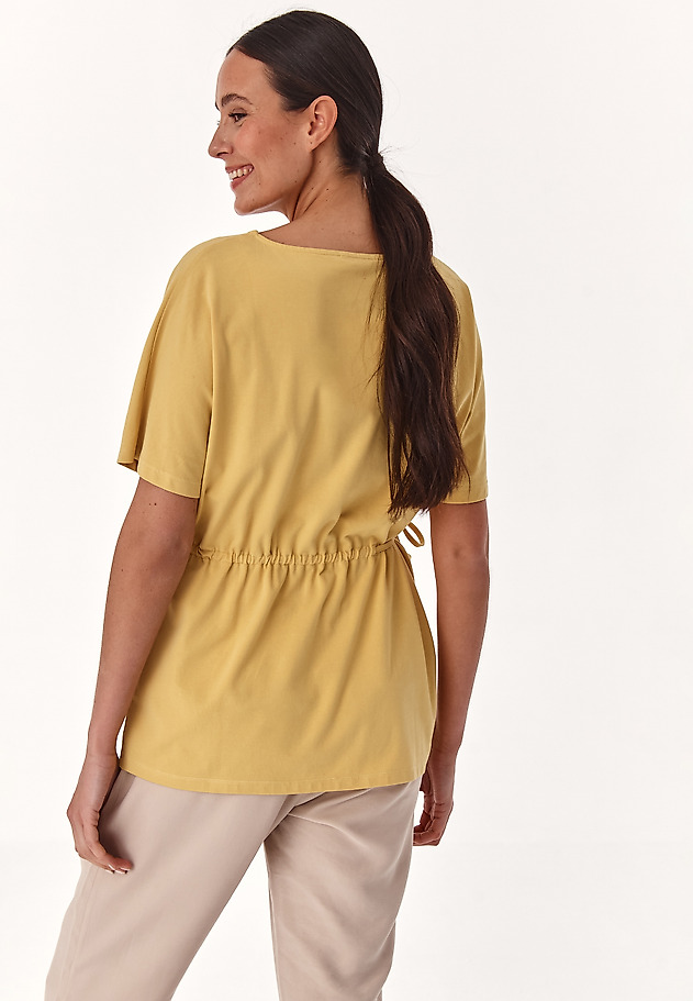 LADIES' TIED BLOUSE OMARIA LADIES' TIED BLOUSE OMARIA YELLOW 2
