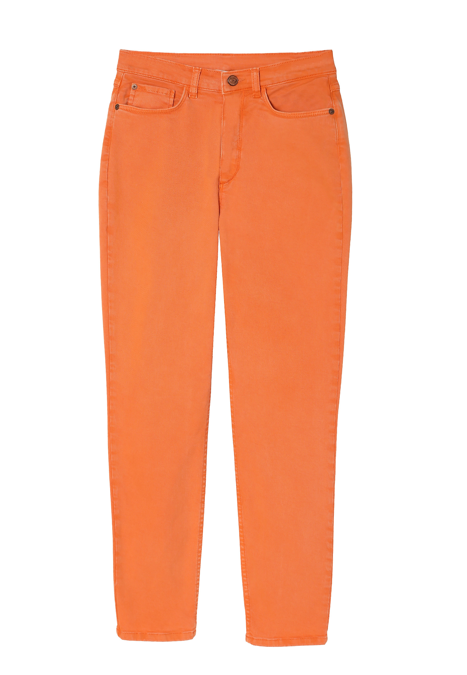 KLASIČNE ŽENSKE KAVBOJKE REGULAR FIT - ROMIKI KLASIČNE ŽENSKE KAVBOJKE REGULAR FIT - ROMIKI ORANŽNA 95638