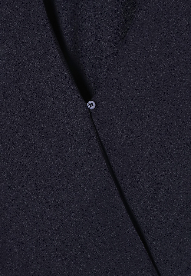 LADIES' ENVELOPE BLOUSE - WIZI LADIES' ENVELOPE BLOUSE - WIZI NAVY BLUE 7