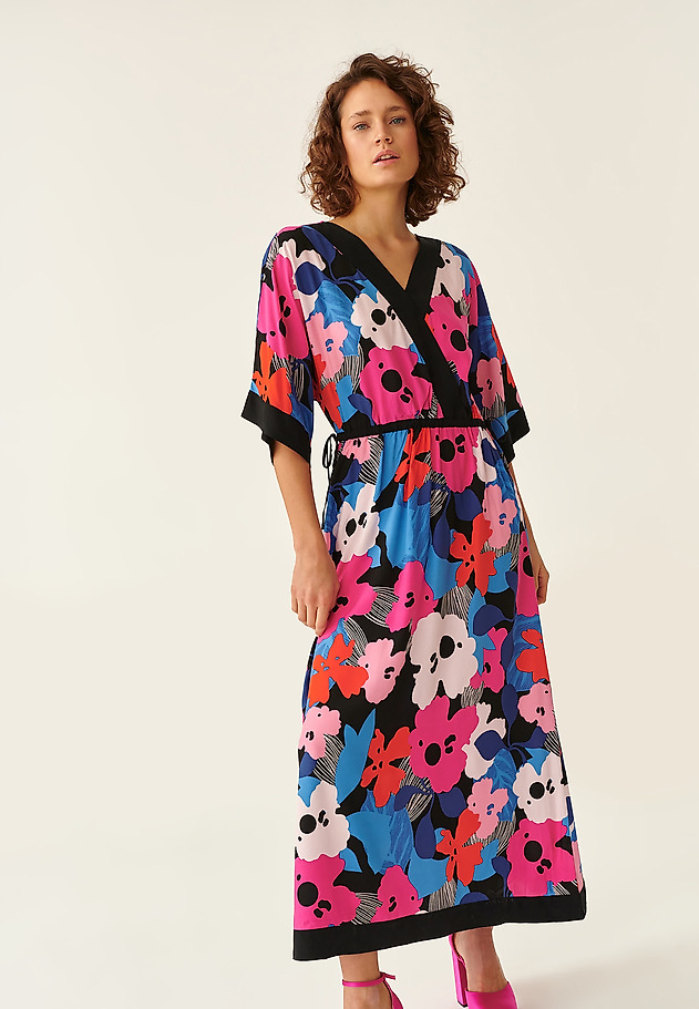 LADIES' PRINTED DRESS MONKO LADIES' PRINTED DRESS MONKO MULTICOLOR 4