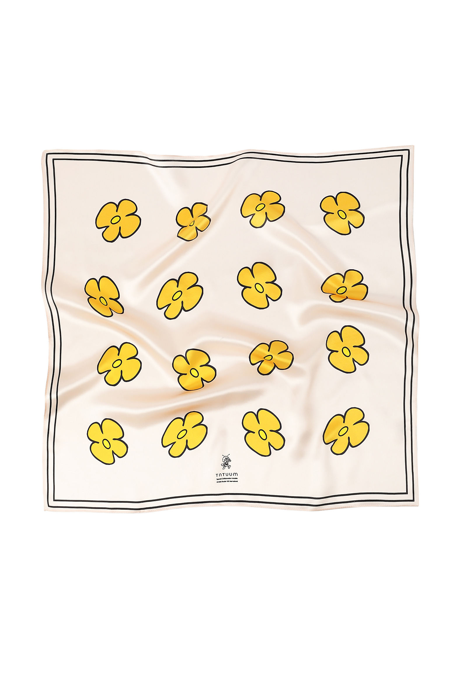 SILK SCARF - MAJOZI SILK SCARF - MAJOZI ECRU 110865