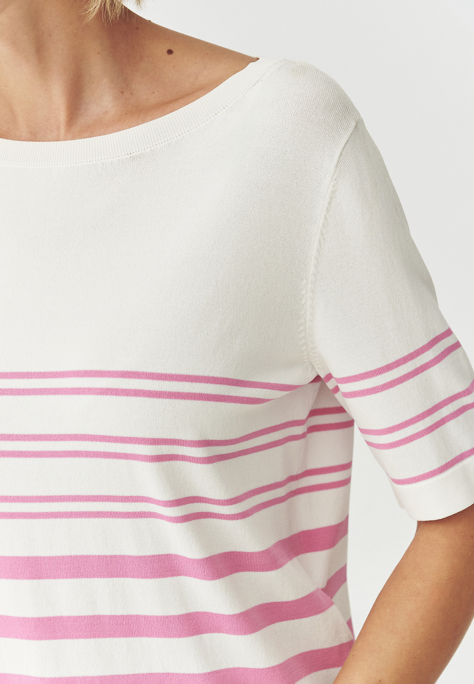 ČRTASTA BLUZA - EZRA ČRTASTA BLUZA - EZRA ECRU 107712