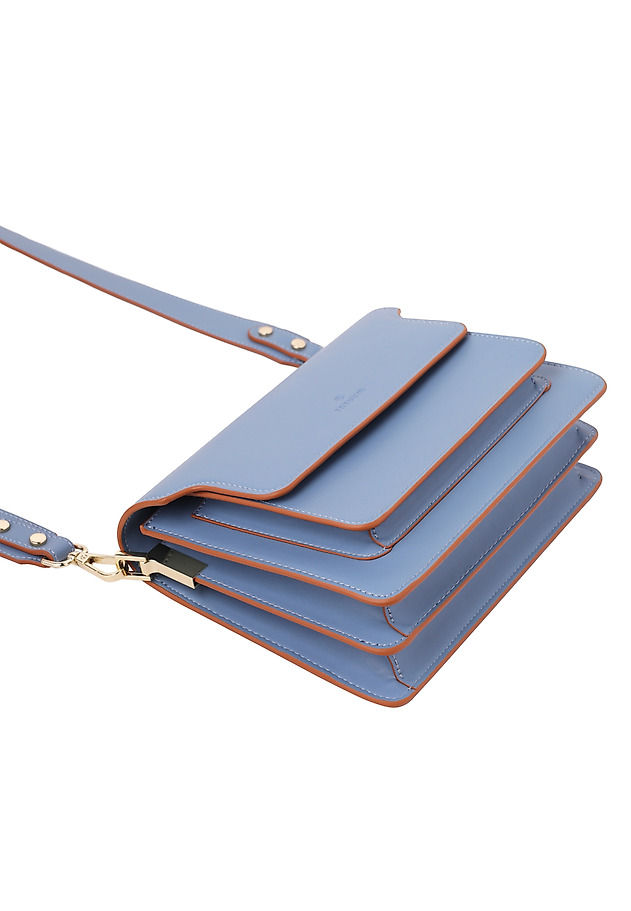 LETTERMAN'S BAG WITH STRAP - ADISA LETTERMAN'S BAG WITH STRAP - ADISA NIEBIESKI 5