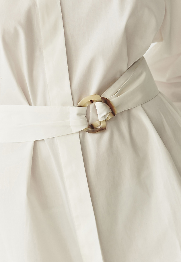 COTTON SHIRT DRESS - ALTEA COTTON SHIRT DRESS - ALTEA ECRU 6