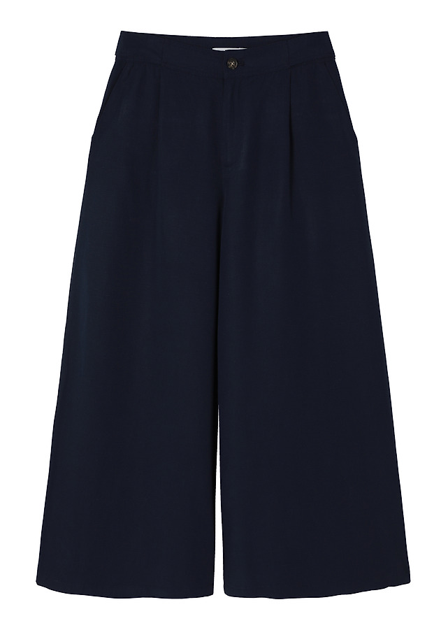 TROUSERS IN LYOCELL AND LINEN - MASKAN TROUSERS IN LYOCELL AND LINEN - MASKAN NIEBIESKI 6