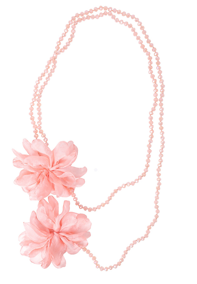 WOVEN FLOWER PENDANT — FLOWINA 2 WOVEN FLOWER PENDANT — FLOWINA 2 RÓŻOWY 2