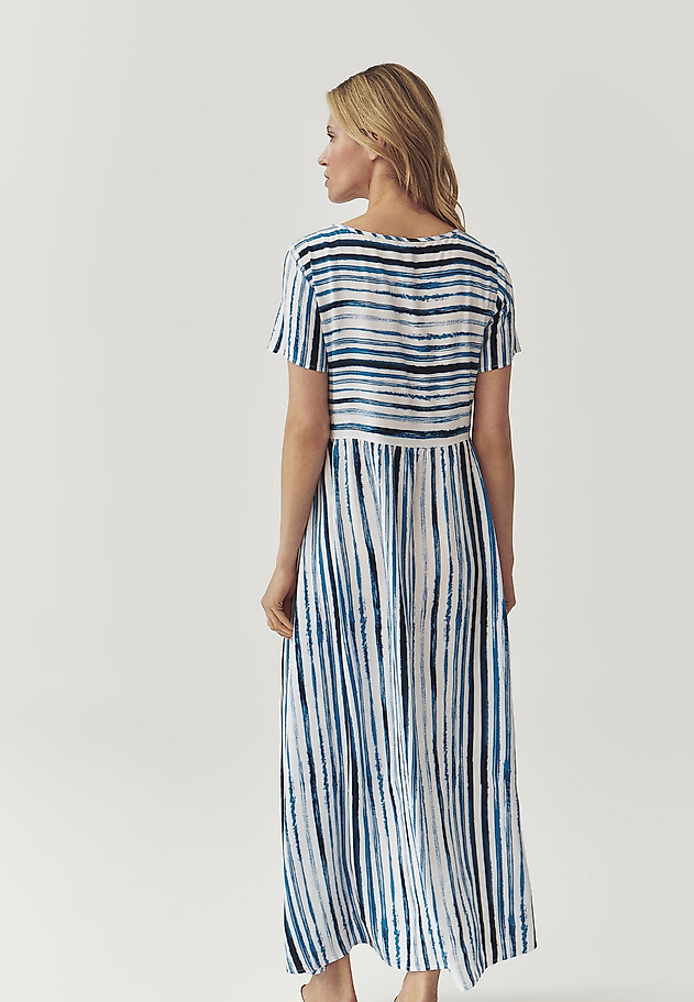 LADIES’ LONG PATTERNED DRESS - SAKORIA LADIES’ LONG PATTERNED DRESS - SAKORIA MULTIKOLOR 2