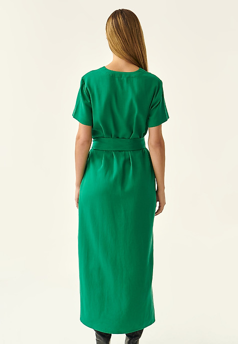 ROCHIE MAXI GOGI DIN LYOCELL ȘI IN VERDE 2