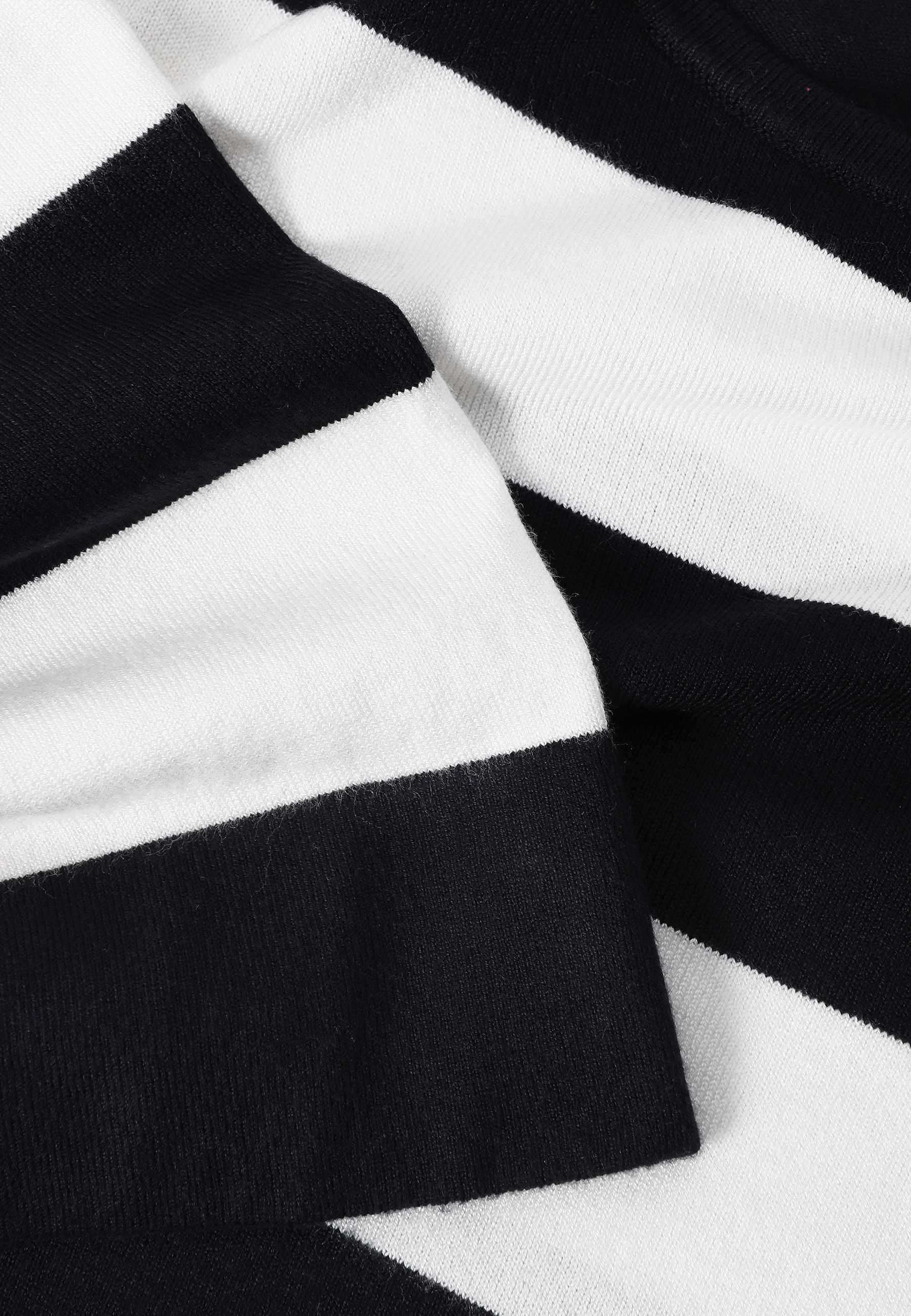 STRIPED JUMPER WITH LENZING™ ECOVERO™ VISCOSE - LAJLA NAVY BLUE 2