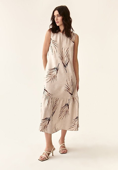 ROCHIE MAXI FĂRĂ MÂNECI DARIA MULTICOLOR 2