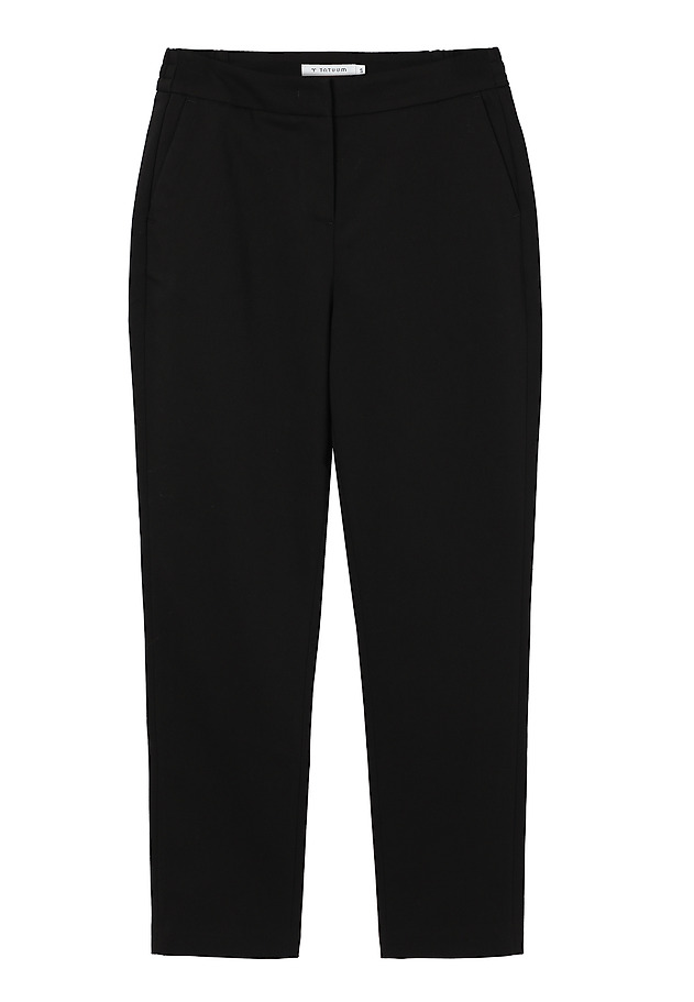 WOVEN TROUSERS WITH ELASTIC WAIST - MAKOLO WOVEN TROUSERS WITH ELASTIC WAIST - MAKOLO BLACK 4