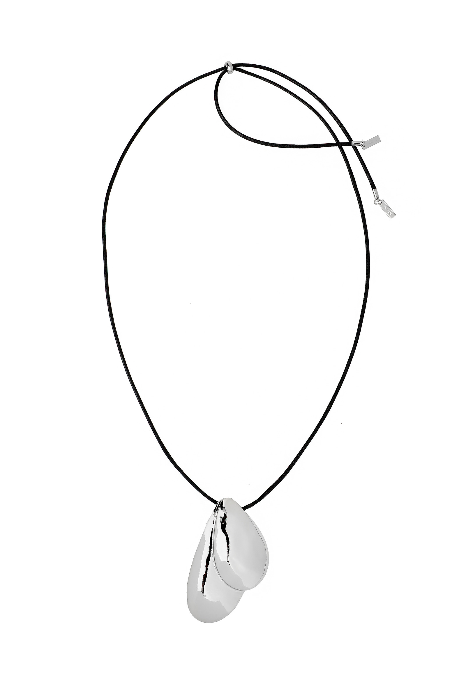 NECKLACE WITH A MASSIVE PENDANT - ELARIA NECKLACE WITH A MASSIVE PENDANT - ELARIA SILVER 115060