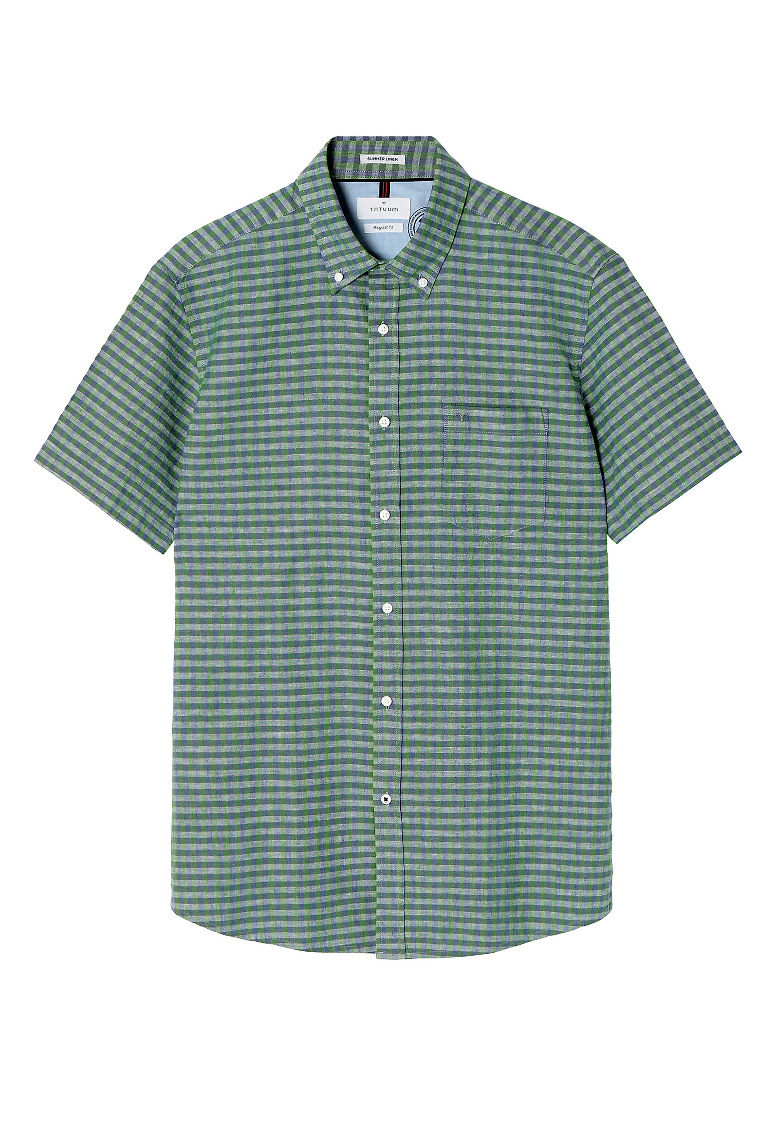 PÁNSKÉ TRIČKO S KRÁTKÝM RUKÁVEM DORT 7 CLASSIC PÁNSKÉ TRIČKO S KRÁTKÝM RUKÁVEM DORT 7 CLASSIC ZELENÁ 78205