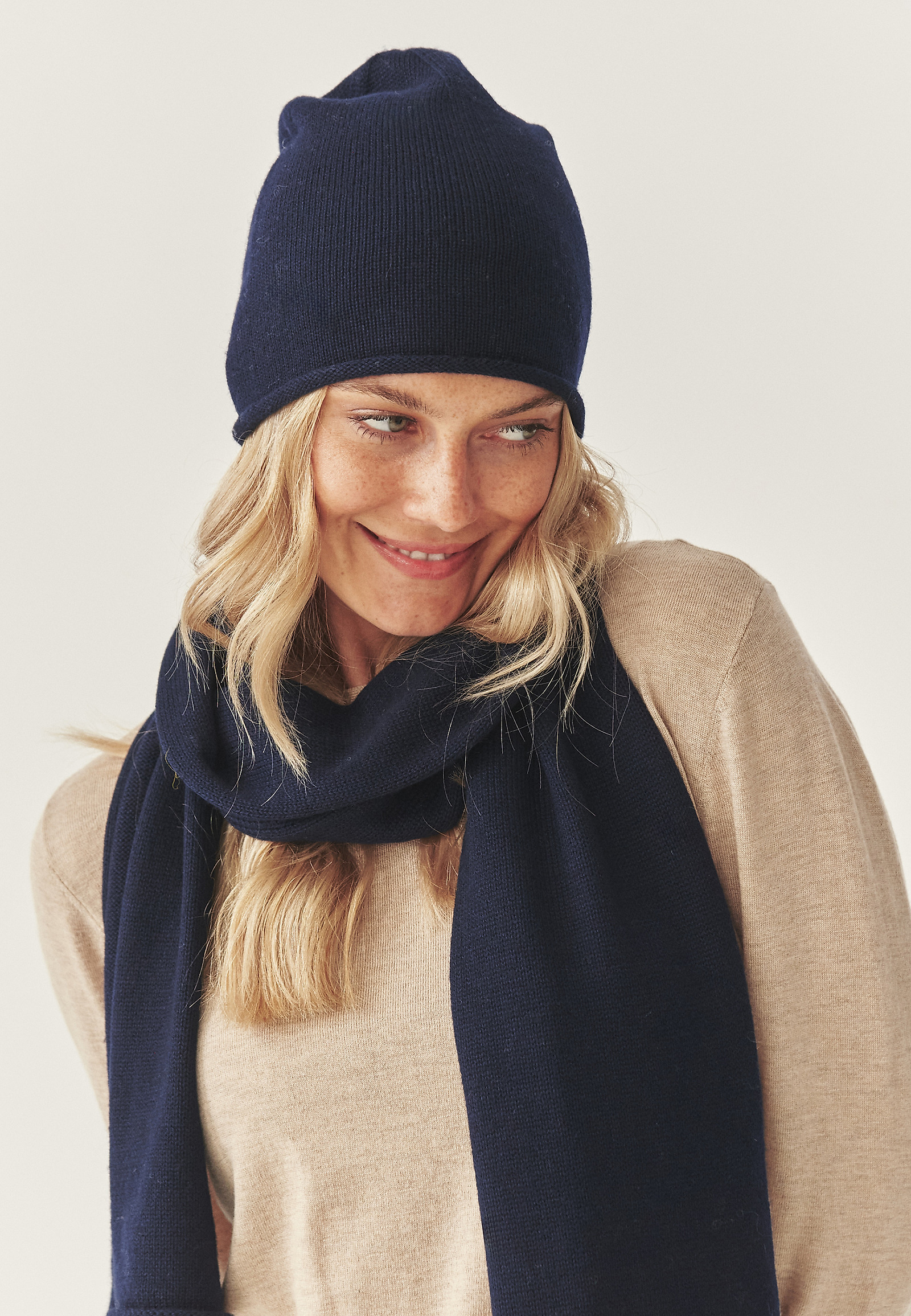 CLASSIC WOOL HAT - ADVOPI 1 CLASSIC WOOL HAT - ADVOPI 1 NAVY BLUE 115100
