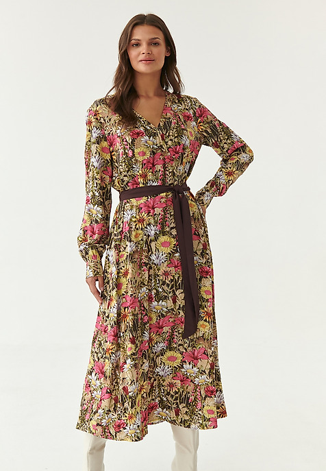 ROCHIE PLIC CU FLORI MOVA MULTICOLOR 2