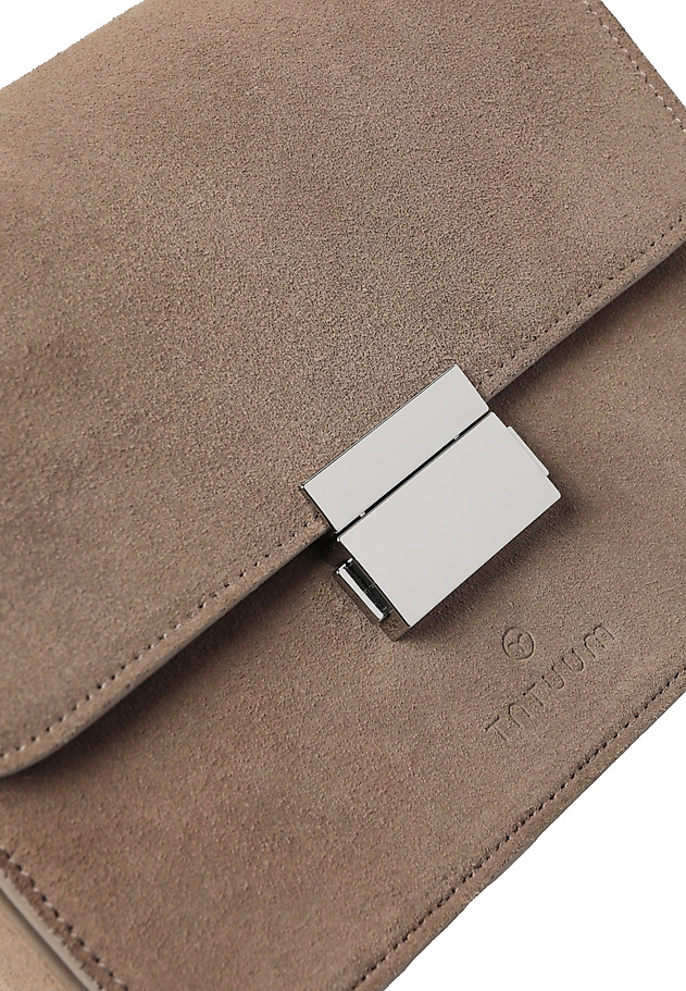 SUEDE BAG - LUCI SUEDE BAG - LUCI BEŻOWY 5