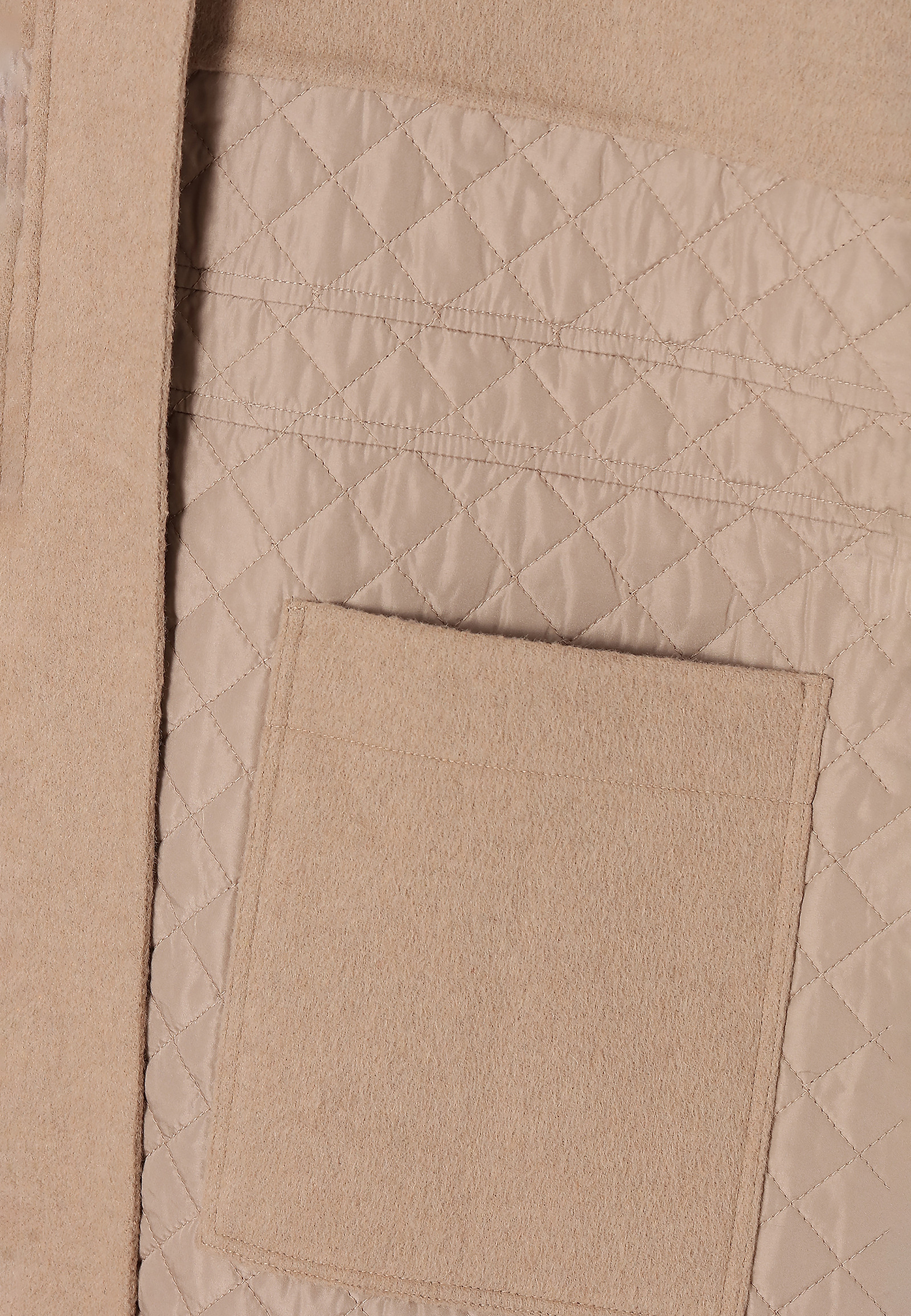 DŁUGA PIKOWANA KAMIZELKA DAMSKA ARA DŁUGA PIKOWANA KAMIZELKA DAMSKA ARA BEŻOWY 84665