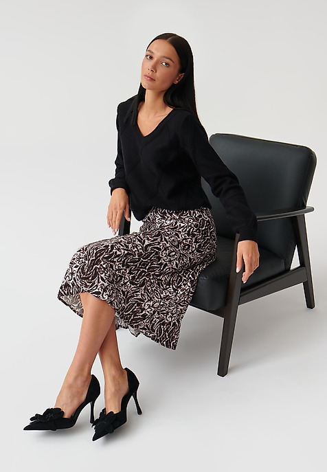 LADIES’ PATTERNED SKIRT SALIO MULTICOLOR 2