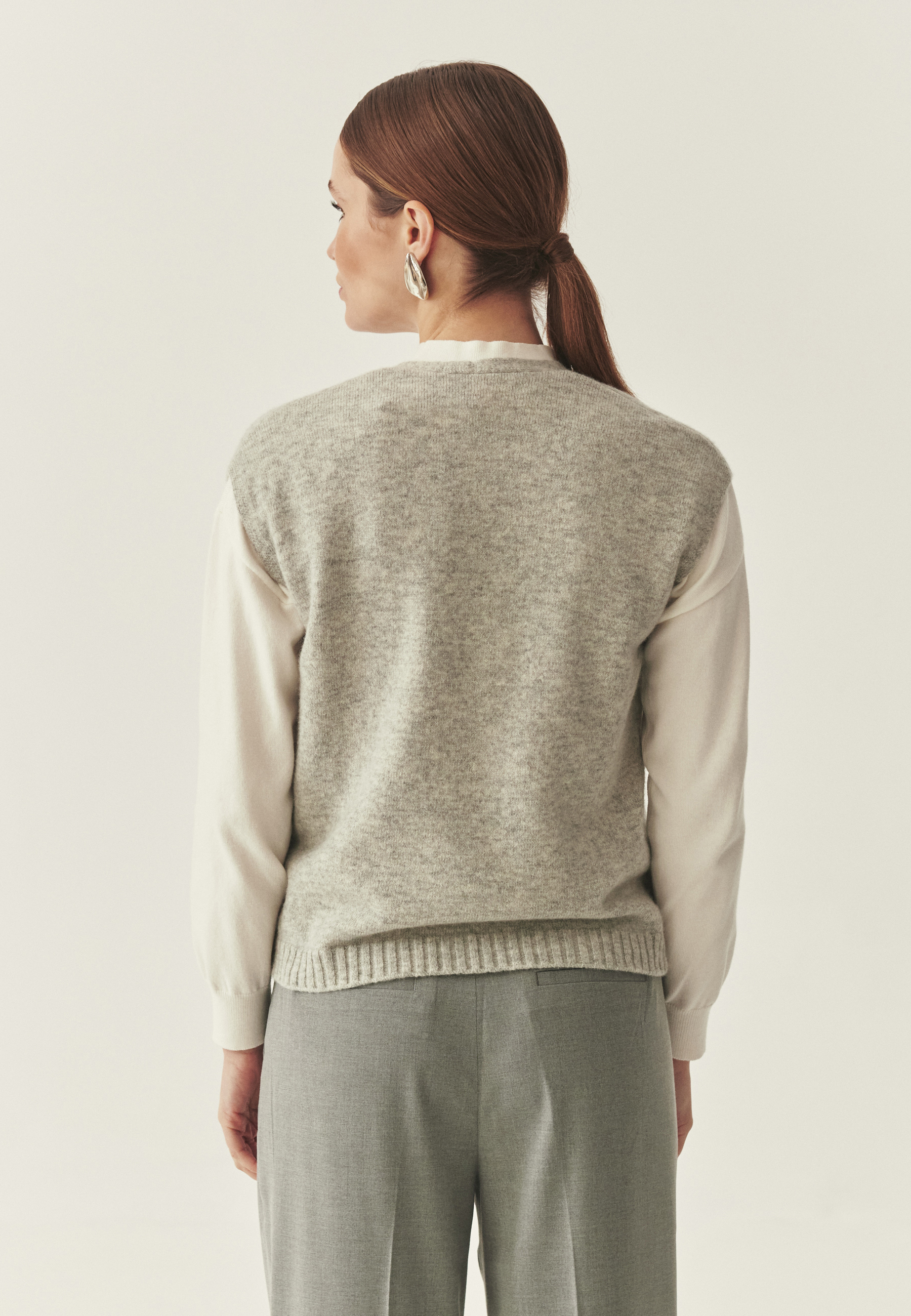 WEŁNIANA KAMIZELKA - ELVA