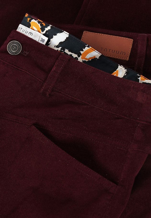 LADIES' CORDUROY TROUSERS KERMA 1 LADIES' CORDUROY TROUSERS KERMA 1 RED 4