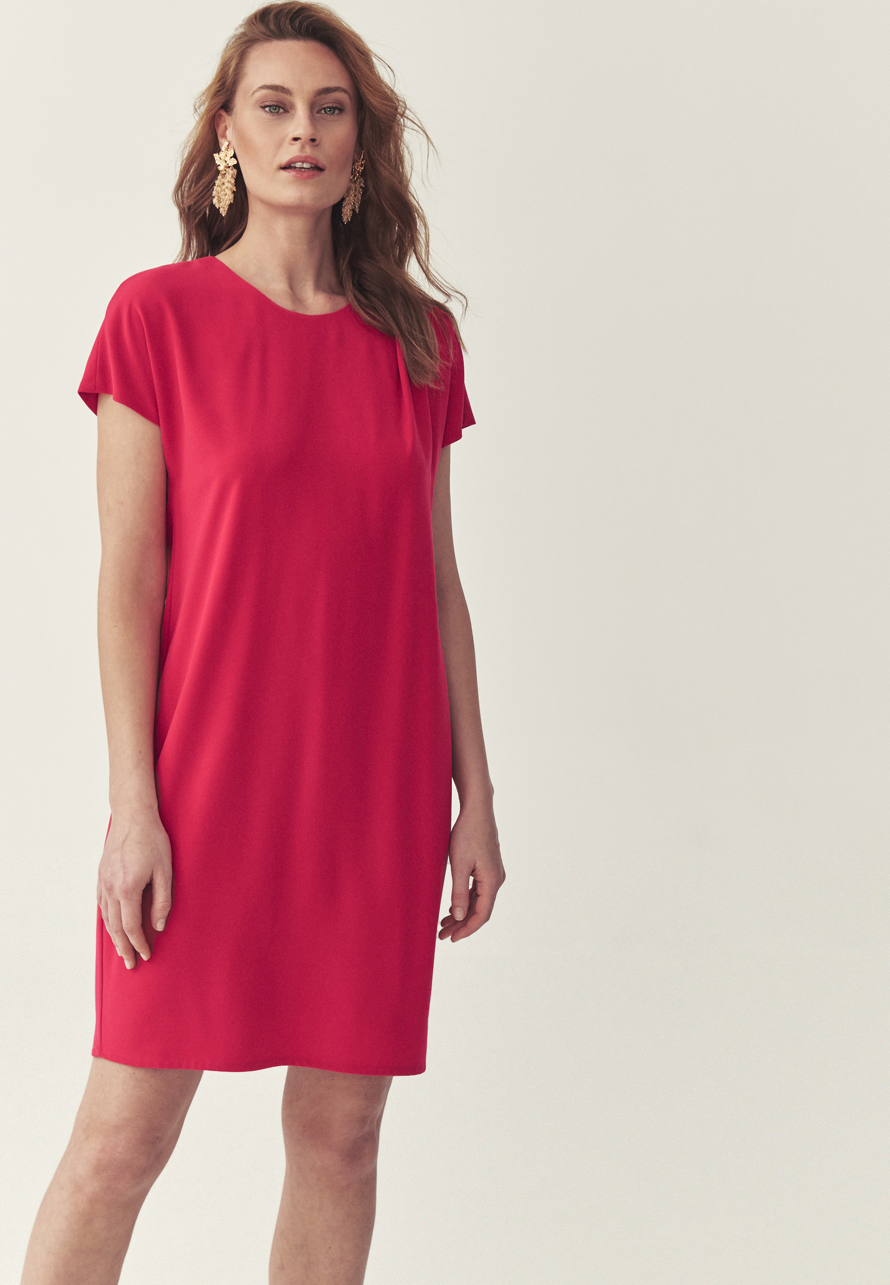 RÓŽOVÁ ŠATY Z TEXTÍLIE - ZIMONNA SIVÁ 2