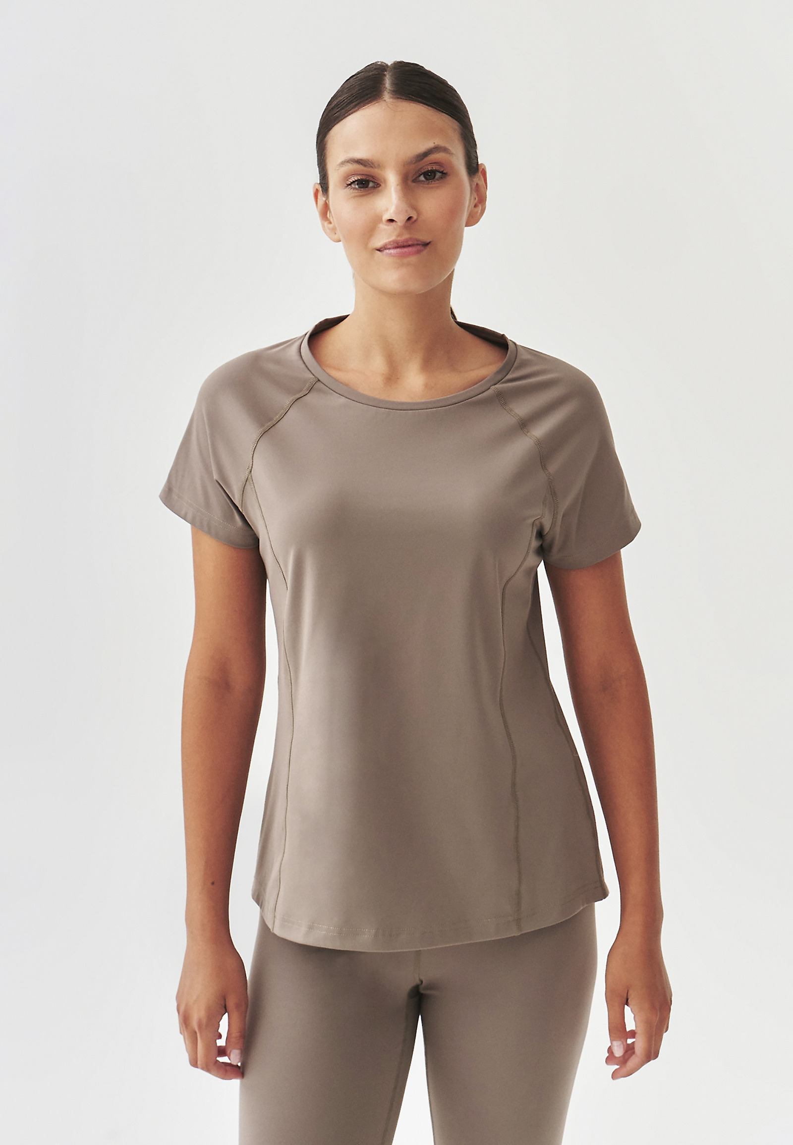 ŽENSKA PLETENA BLUZA S KRATKIMI ROKAVI - ELENA ŽENSKA PLETENA BLUZA S KRATKIMI ROKAVI - ELENA BEŽ 100919