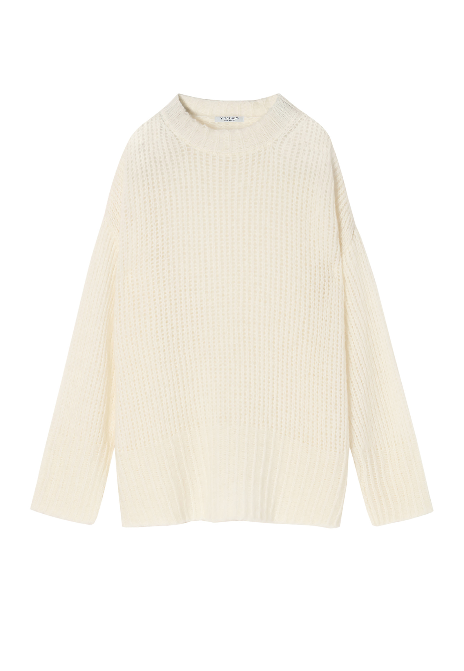 LADIES' FLUFFY SWEATER ALI LADIES' FLUFFY SWEATER ALI ECRU 80558