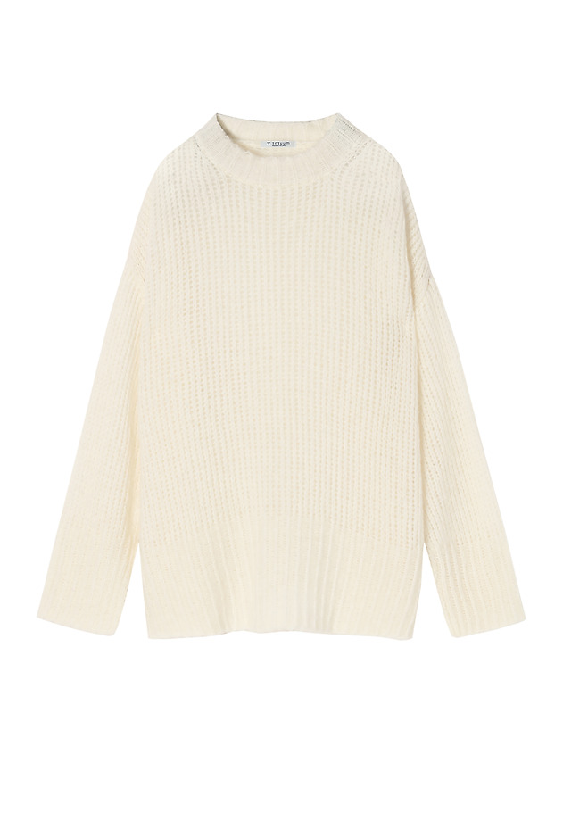 LADIES' FLUFFY SWEATER ALI LADIES' FLUFFY SWEATER ALI ECRU 6
