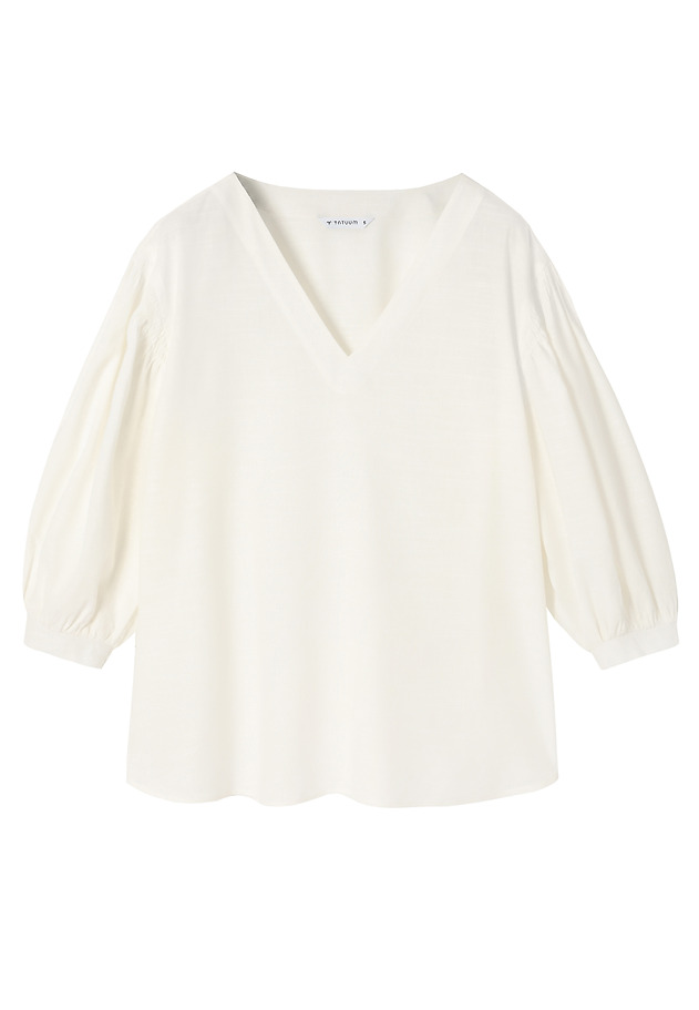 DROBNI BLUZA IZ LANENIJA - DAPHNE DROBNI BLUZA IZ LANENIJA - DAPHNE ECRU 6