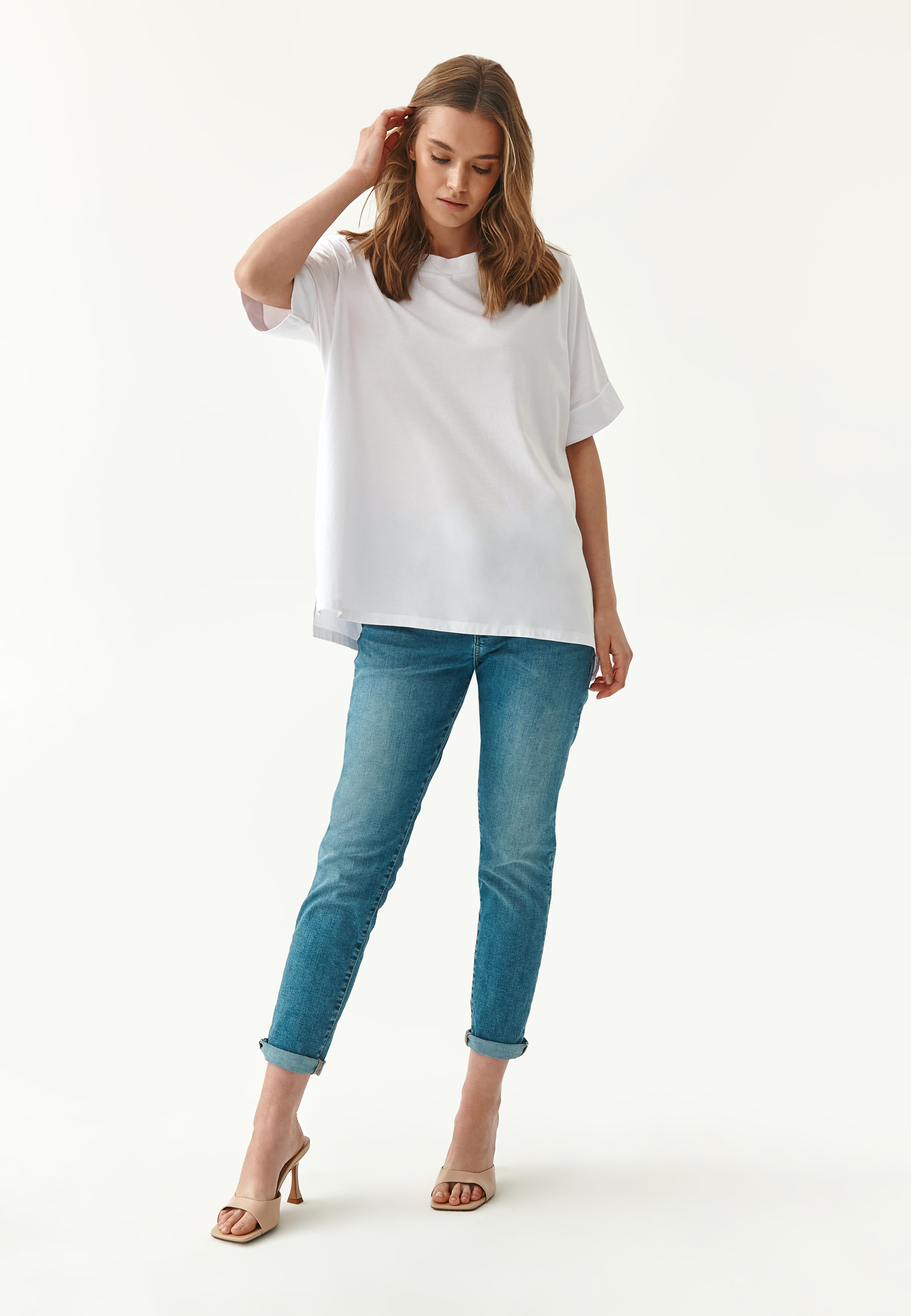 BAWEŁNIANY T-SHIRT DAMSKI LIKE 4