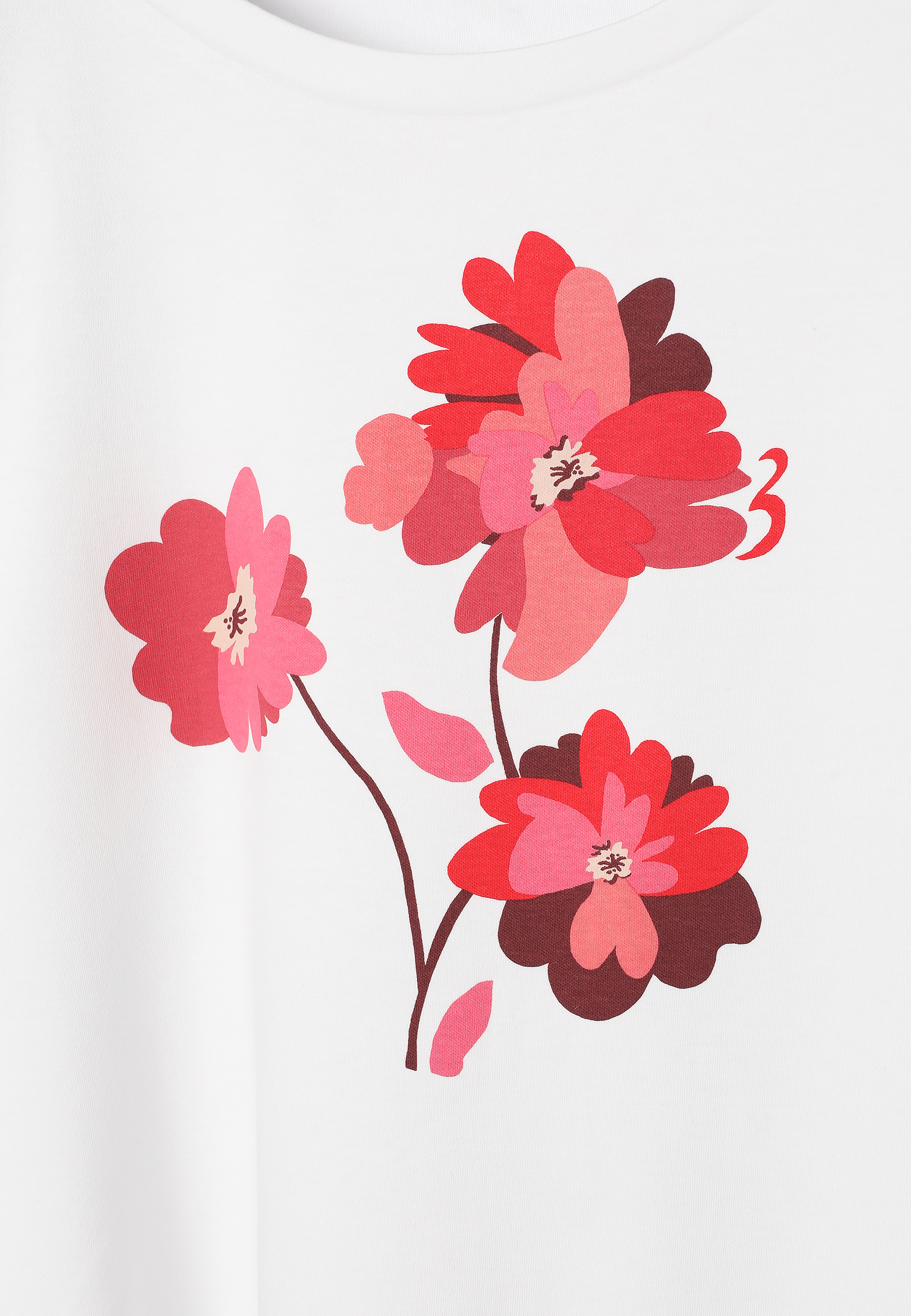 BAVLNENÉ TRIČKO S POTLAČOU A TAJNÝM ŠTÍTKOM – AJMIRJA 1 BIELA 2