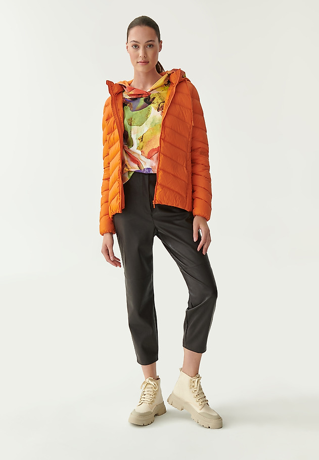 LIGHTWEIGHT LADIES' DOWN JACKET MARKANA LIGHTWEIGHT LADIES' DOWN JACKET MARKANA POMARAŃCZOWY 5