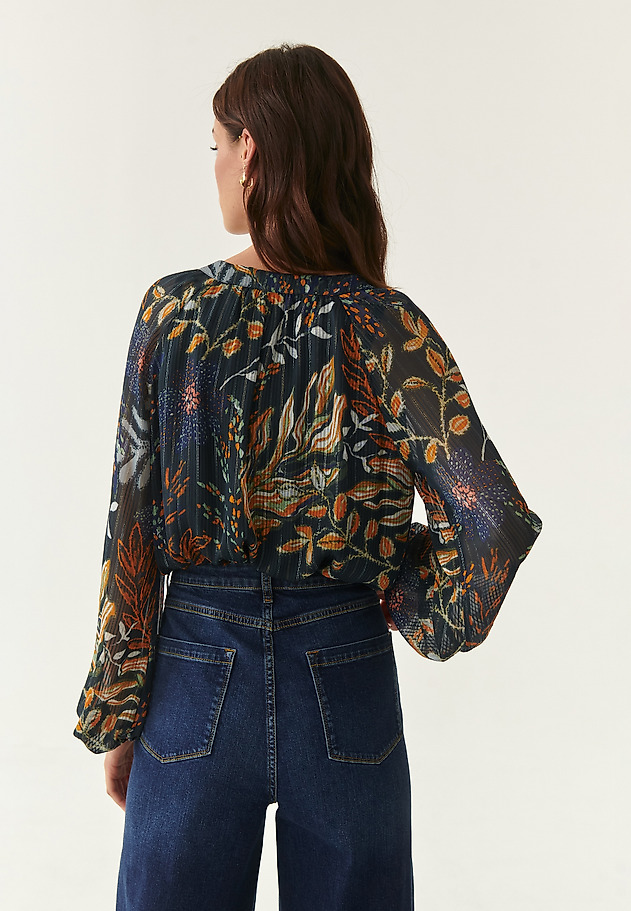 LADIES' FLARED BLOUSE LILLY 1 LADIES' FLARED BLOUSE LILLY 1 MULTICOLOR 2