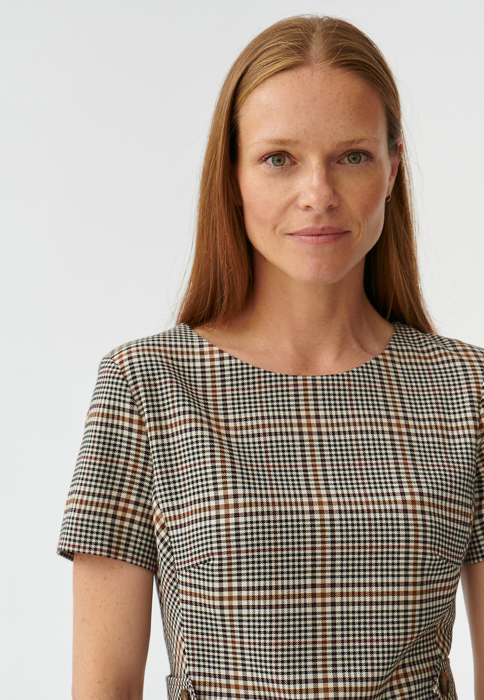 LADIES’ CHECKERED PENCIL DRESS HIPI LADIES’ CHECKERED PENCIL DRESS HIPI MULTICOLOR 91264