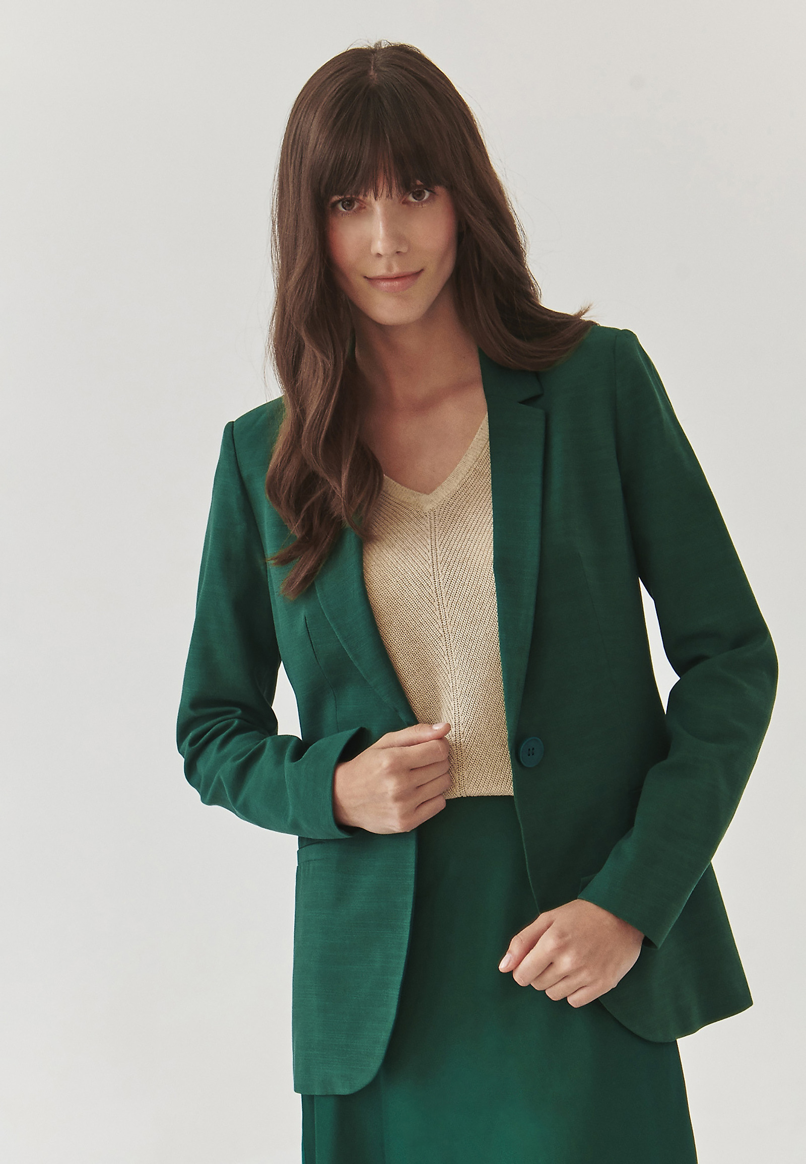 LADIES’ CLASSIC BLAZER - RAMONA LADIES’ CLASSIC BLAZER - RAMONA GREEN 98651