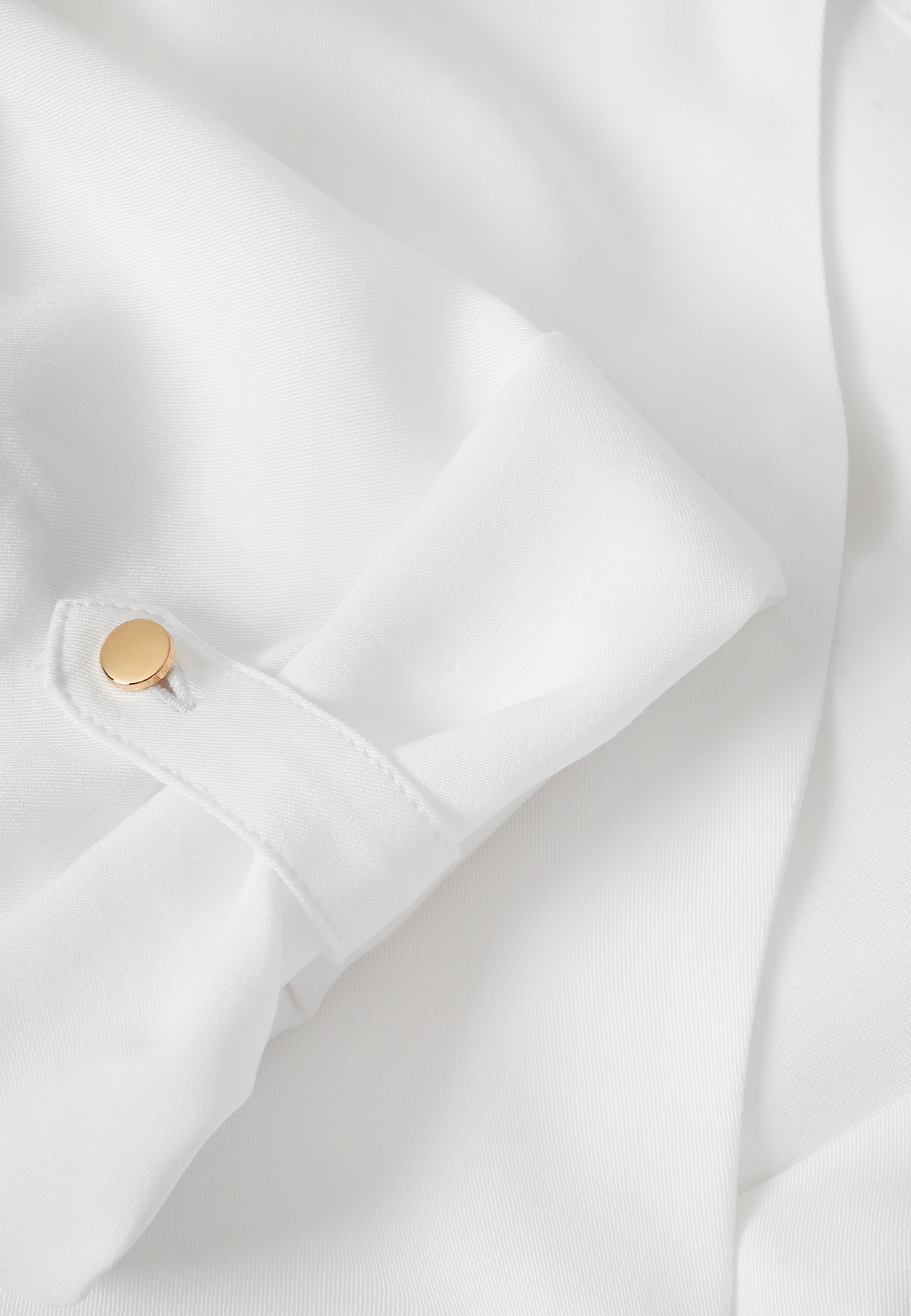 CLASSIC BLOUSE MADE FROM LENZING™ ECOVERO™ VISCOSE - ELMI 1 WHITE 2
