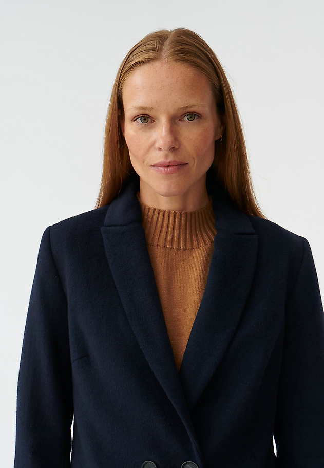 LADIES’ CLASSIC COAT SOWIA 1 LADIES’ CLASSIC COAT SOWIA 1 GRANATOWY 4
