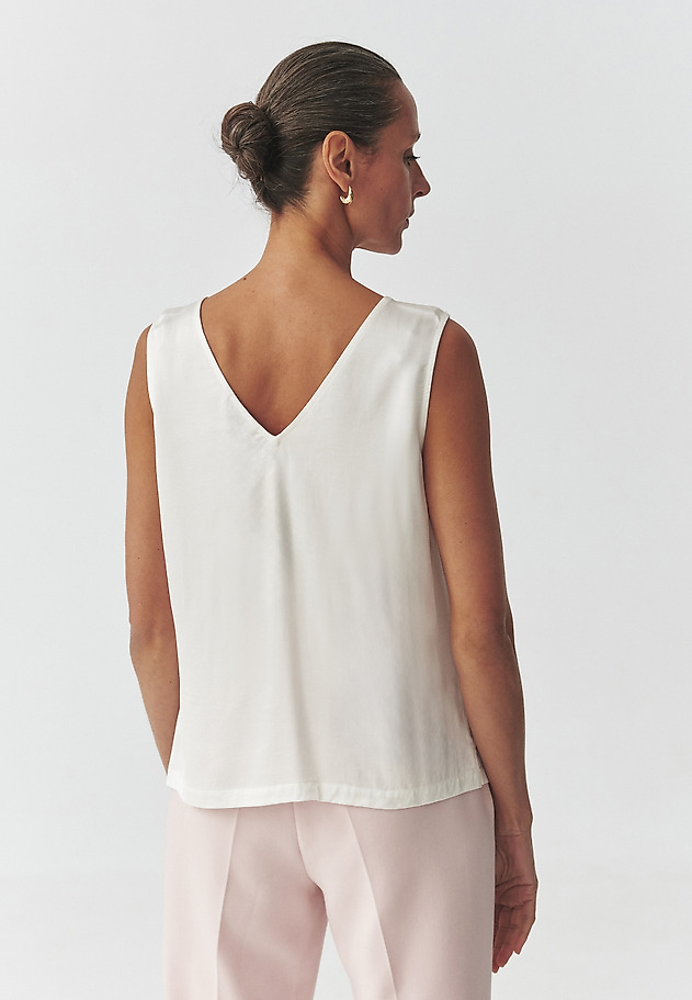 BLUZA IZ VISKOZNEGA SATENA - SUSENA BLUZA IZ VISKOZNEGA SATENA - SUSENA ECRU 3