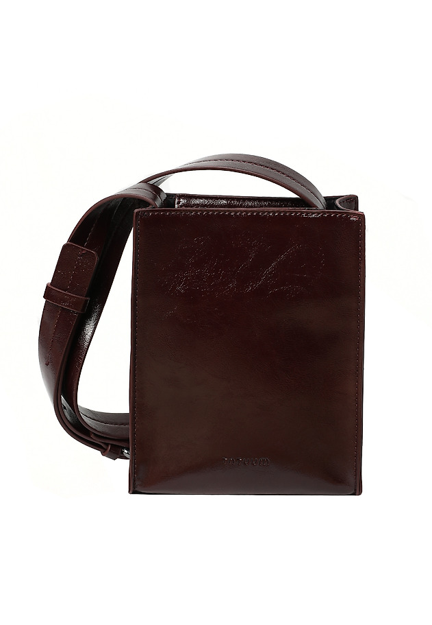 KOMPAKTNÍ VÍNOVÁ KABELKA – BURGUNDY GLINT KOMPAKTNÍ VÍNOVÁ KABELKA – BURGUNDY GLINT ČERVENÁ 2