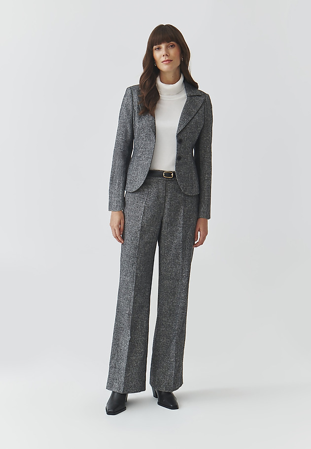LADIES' WOVEN JACKET WITH RIBBED INSERT — COCO LADIES' WOVEN JACKET WITH RIBBED INSERT — COCO MULTIKOLOR 2