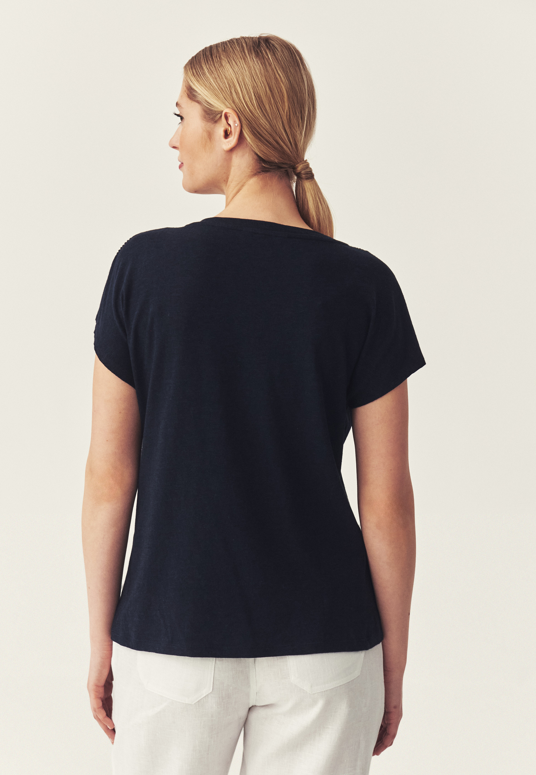 BLUZĂ LEJERĂ CU BUMBAC - SALMAZI