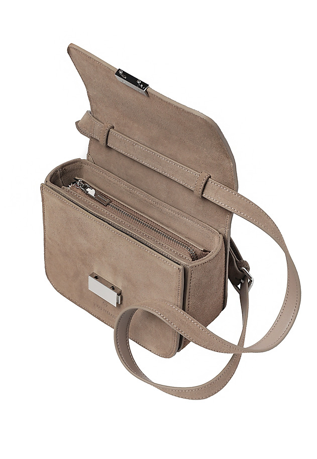 SUEDE BAG - LUCI SUEDE BAG - LUCI BEŻOWY 3