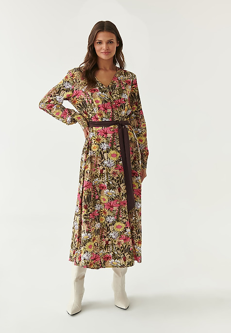 ROCHIE PLIC CU FLORI MOVA MULTICOLOR 2