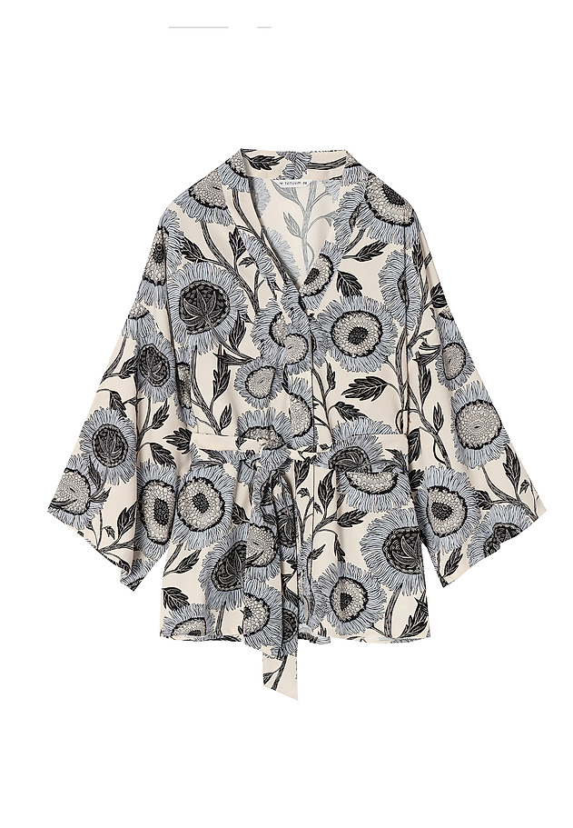 LADIES' WRAP BLOUSE TAWINA LADIES' WRAP BLOUSE TAWINA MULTICOLOR 6