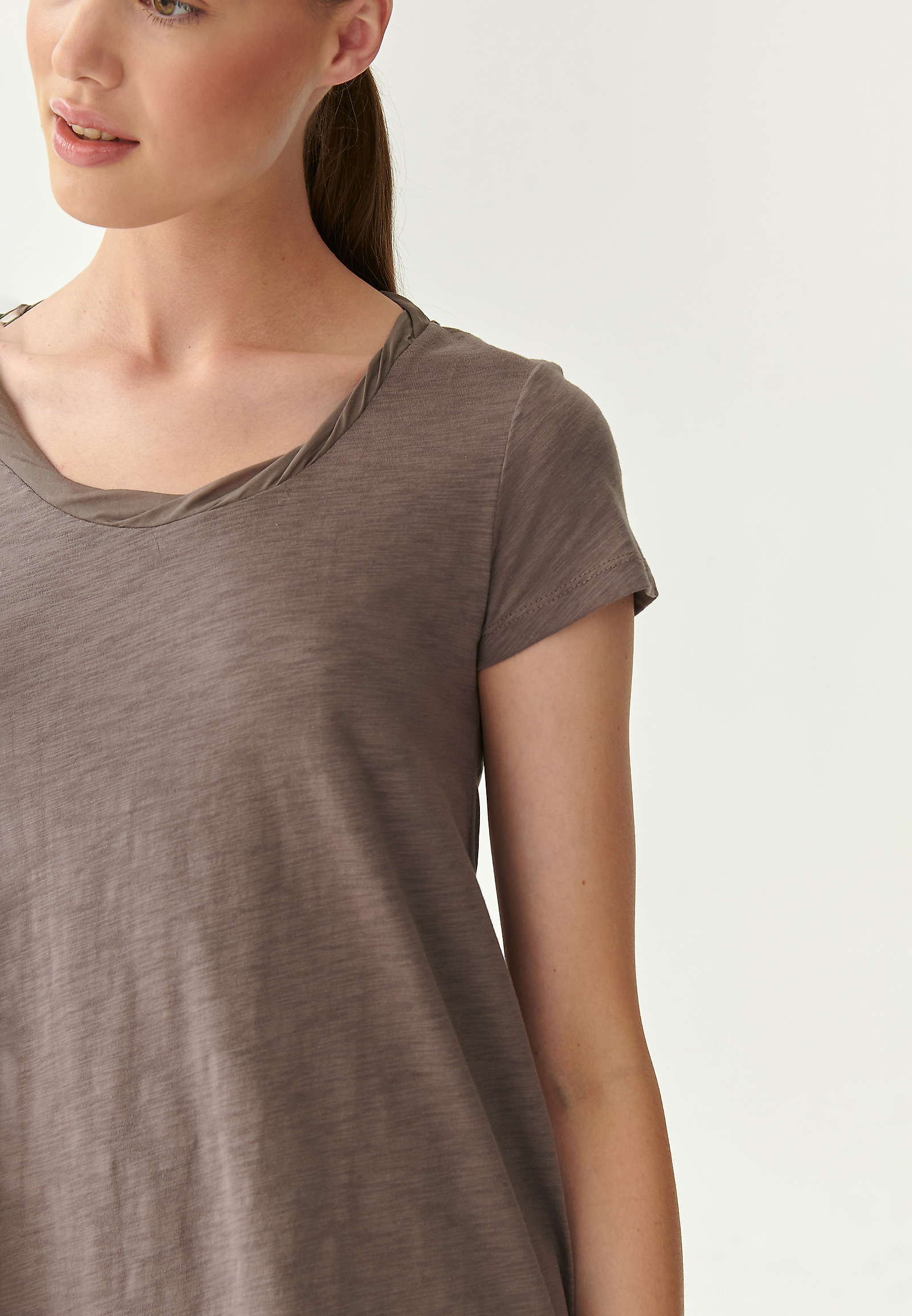 dámské úpletové šaty WOLIKA dámské úpletové šaty WOLIKA HNĚDÁ 78914