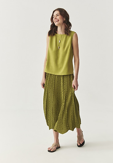 PLISOWANA SPÓDNICA MIDI - LAMARA PLISOWANA SPÓDNICA MIDI - LAMARA