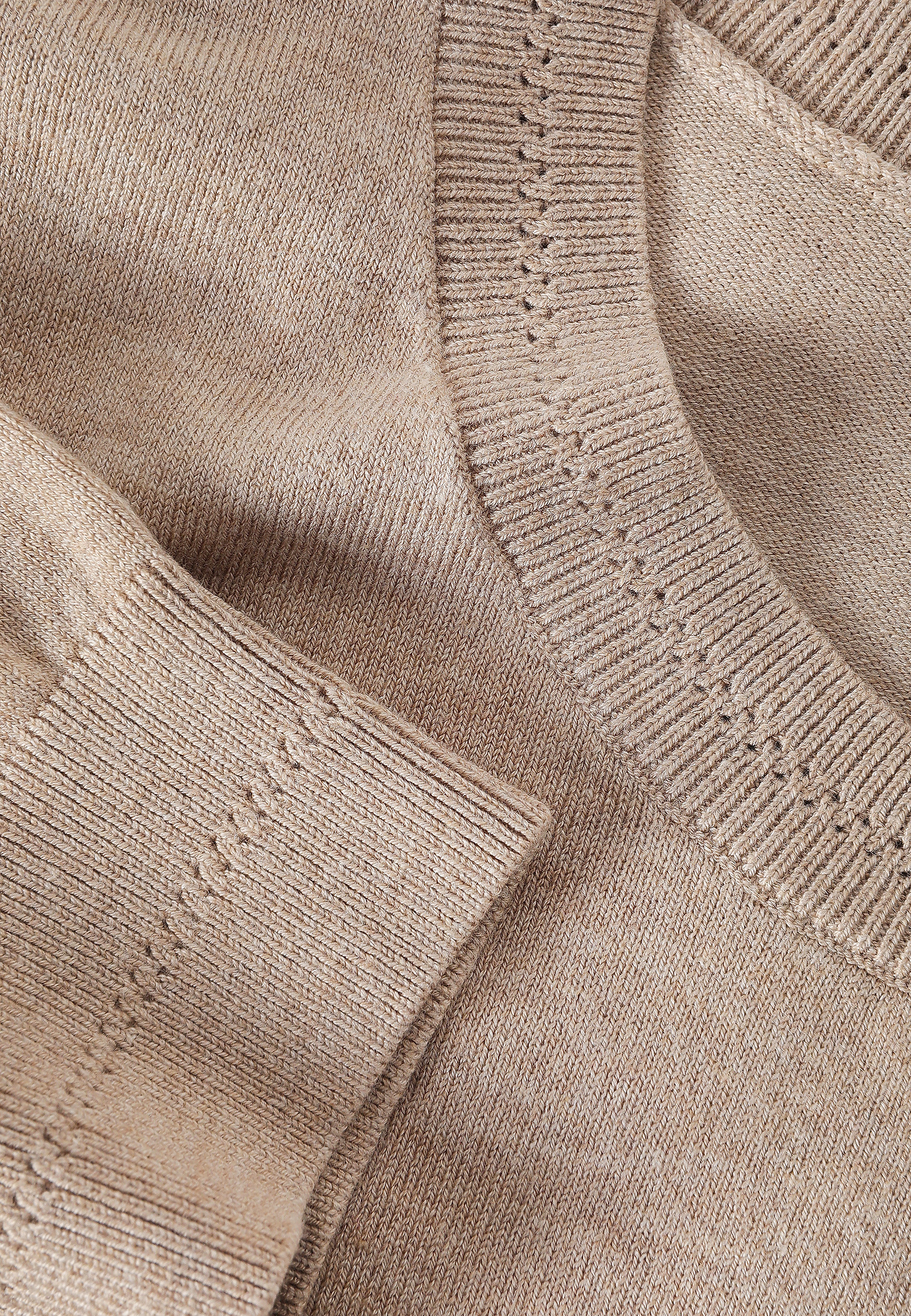 CLASSIC BLOUSE IN AIRY YARN - ALIWI CLASSIC BLOUSE IN AIRY YARN - ALIWI BEIGE 113136